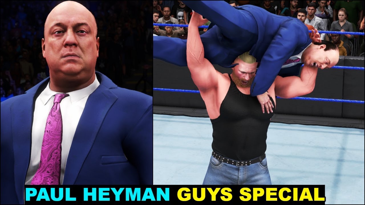 WWE 2K20 'PAUL HEYMAN GUYS' Special Gameplay | WWE 2K20 PS5 LIVE Gameplay ||