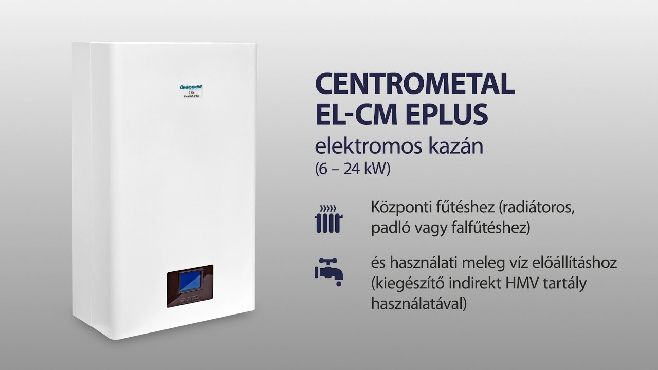 Centrometal El-Cm ePlus elektromos kazánok