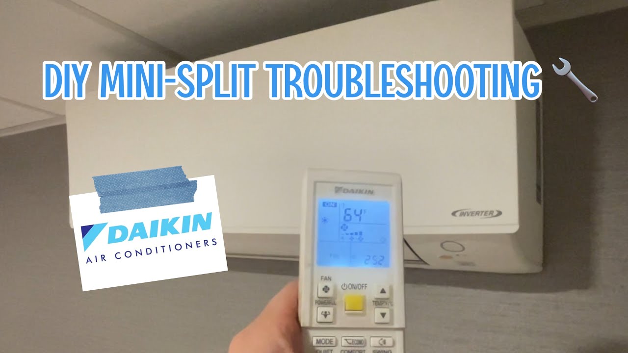 Не работает мини-сплит-система Daikin? Попробуйте это!