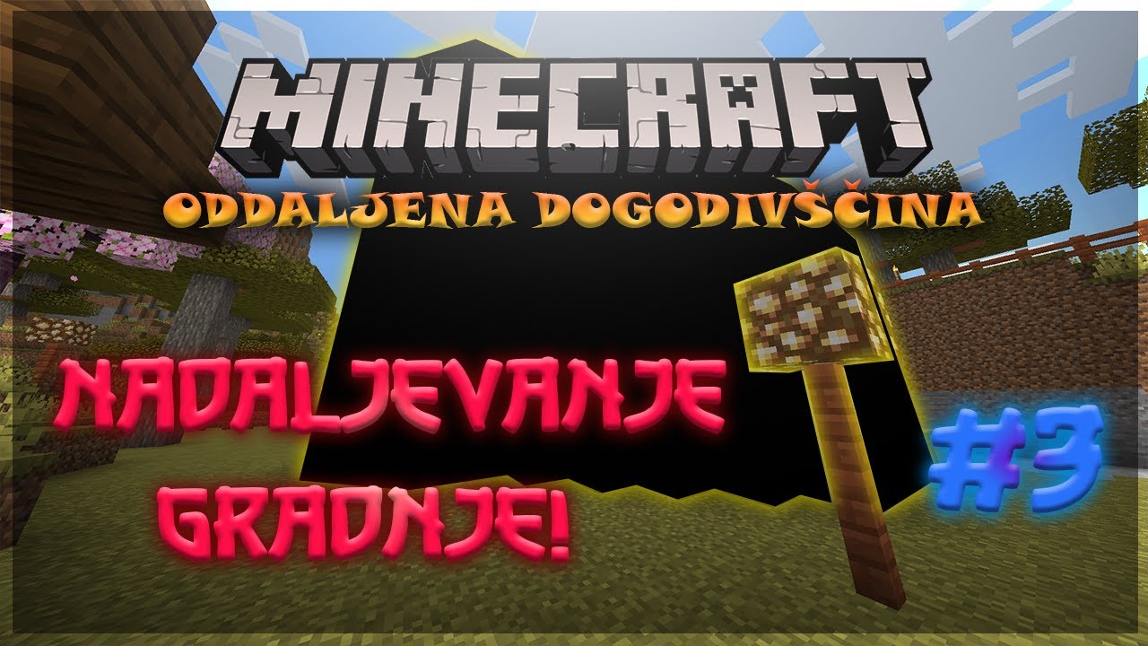 [SLO] Nadaljujemo z gradnjo knjižnice! | Oddaljena dogodivščina #14 | Minecraft Survival