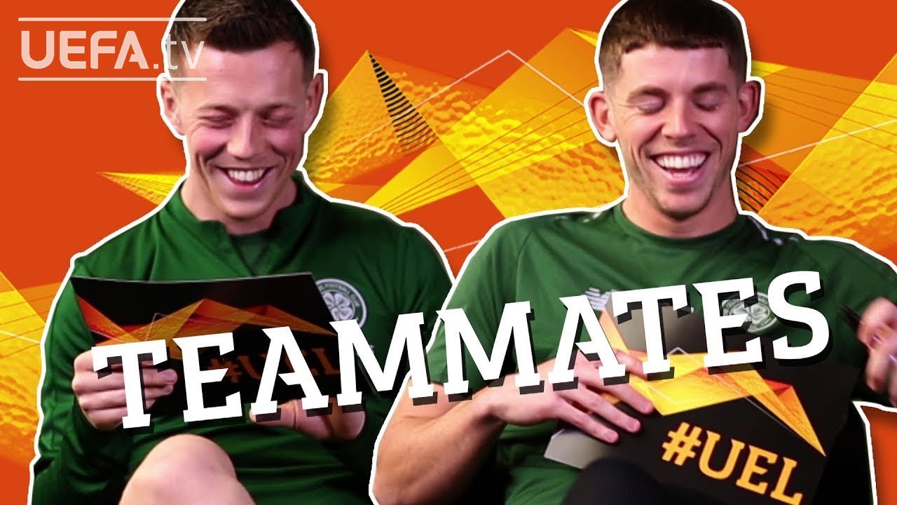 Celtic Teammates: CALLUM MCGREGOR and RYAN CHRISTIE
