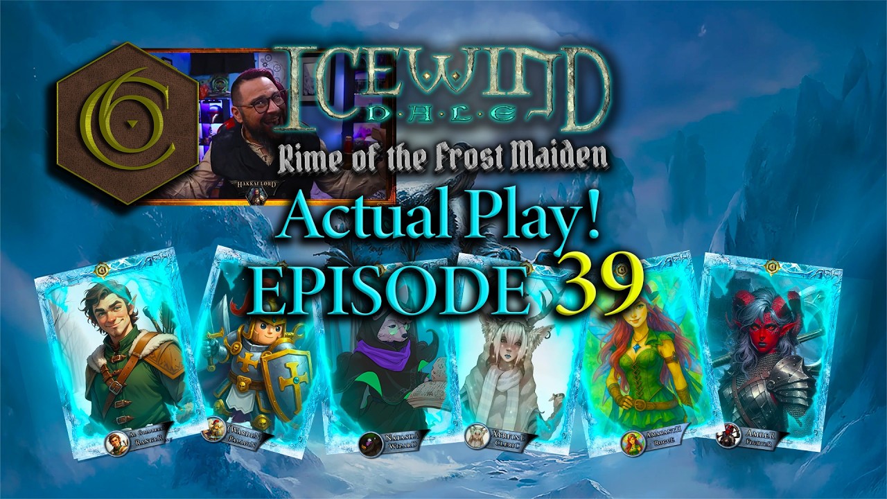 DnD Actual Play: Icewind Dale | The Armor, The Elf, and the Dragon! | Rime of the Frost Maiden Ep 39
