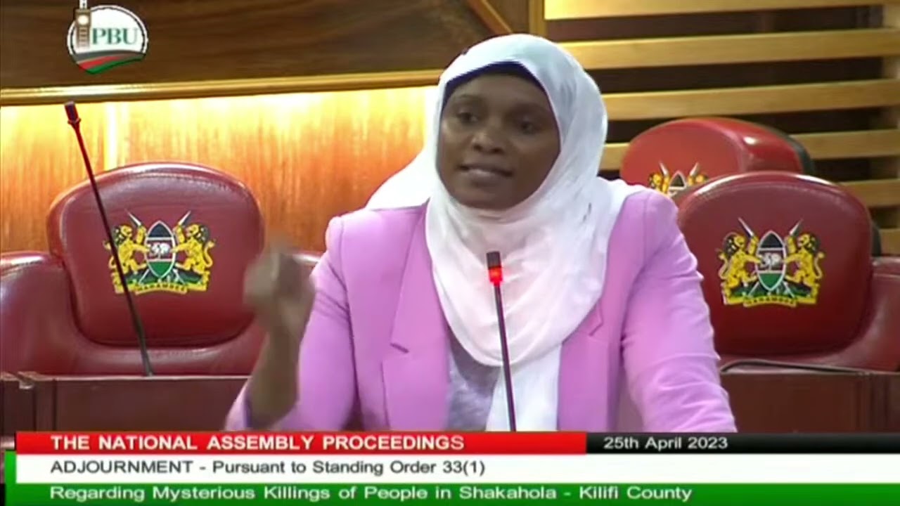 MALINDI MP BREAKS IN TEARS AS SHE NARRATES HOW PASTOR MACKENZIE HAS TERRORISE WOMEN AND CHILDREN