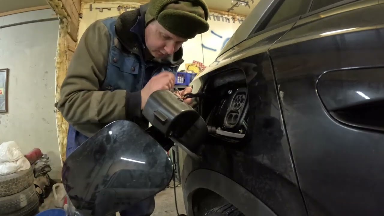 Volkswagen ID.5 latausluukun lukituksen korjaus