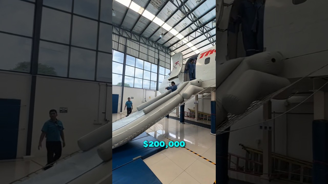 You Won&rsquo;t Believe Why This Emergency Slide Is So Expensive 😱