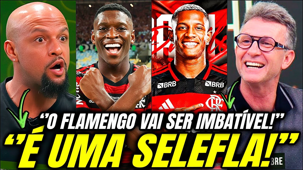 😱 ''É UMA SELEÇÃO ESSE FLAMENGO!'' FELIPE MELO EXALTA O TIME DO FLA E ANALISA O CLÁSSICO DOS MILHÕES