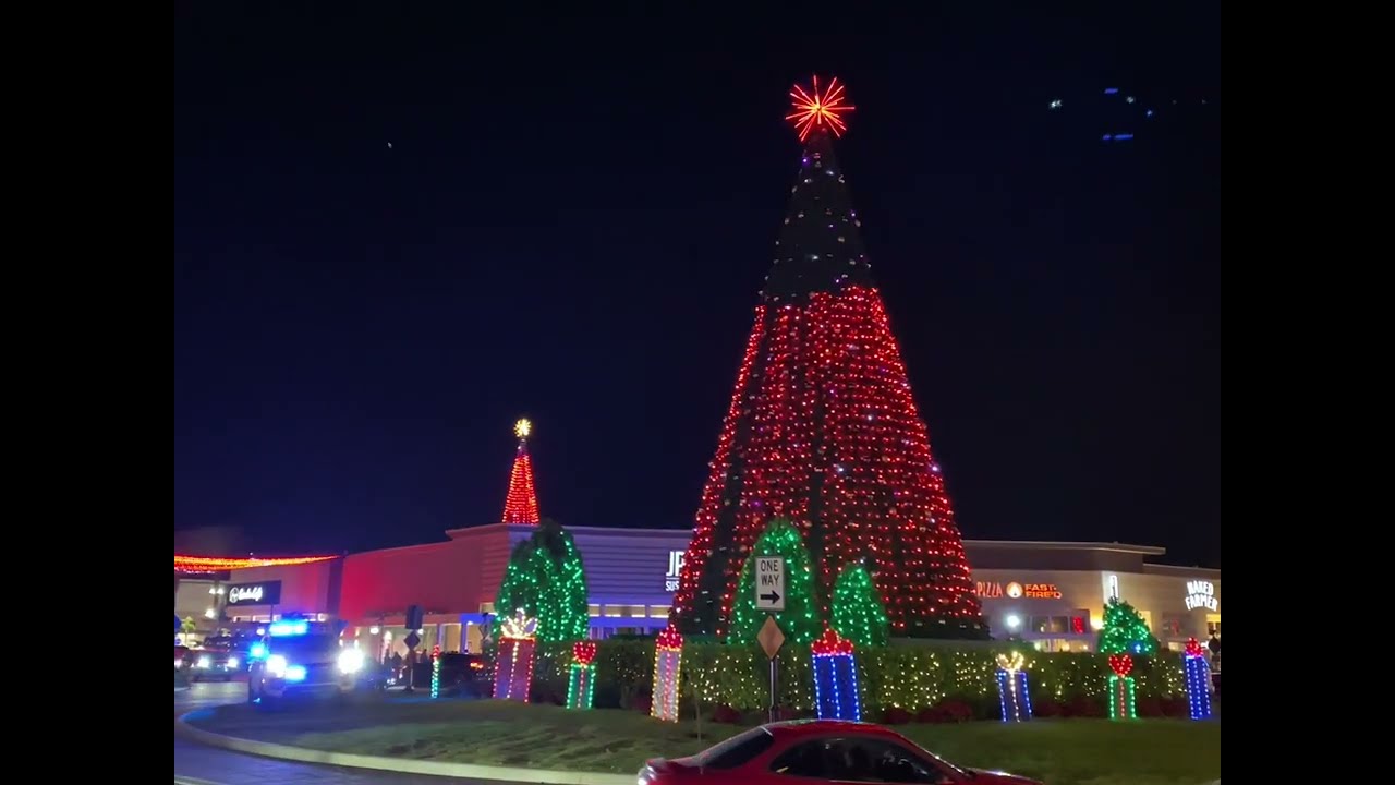 University Town Center Mall Christmas Lights Sarasota, Florida