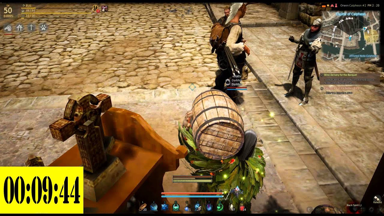 FoE Black Desert Online 1300 Contribution in 20 minutes/day