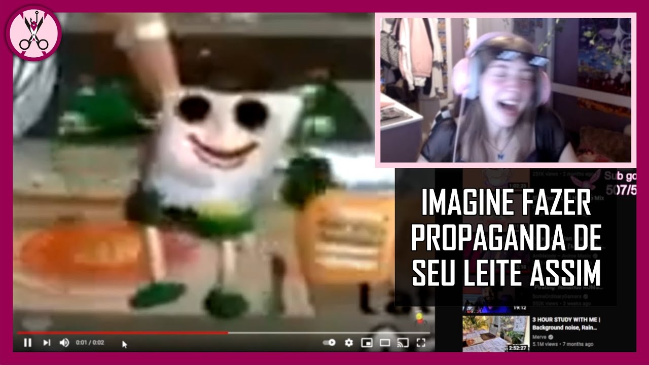 JESS REAGINDO A PROPAGANDA BRASILEIRA BIZARRA (Barriguinha Mole)