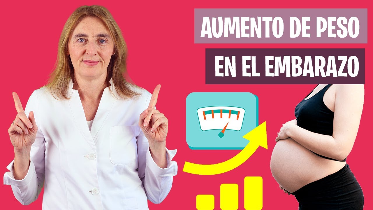AUMENTO de PESO SALUDABLE durante el EMBARAZO | Engordar durante el embarazo | Nutrición y Dietética