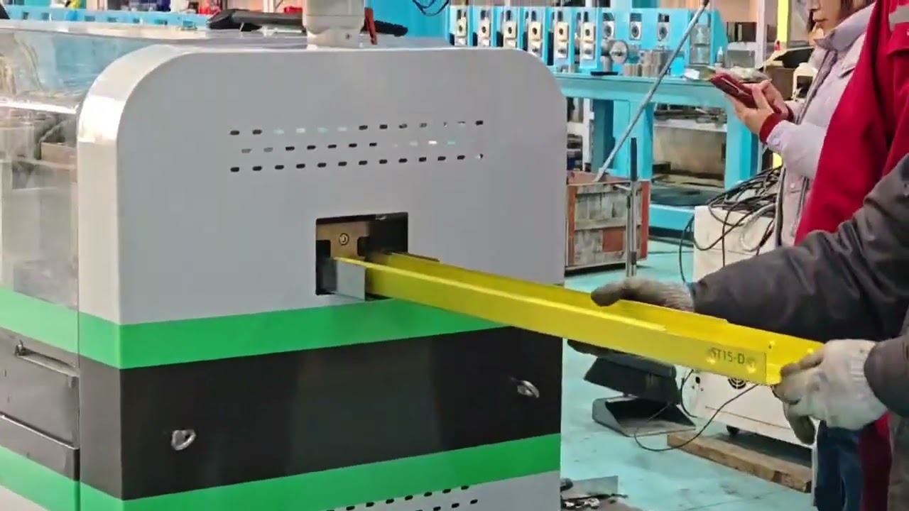 Potgal Customer visited our Brazil C89 LGS machine.#machine #lgsmachine #lgsmachinery#lgs