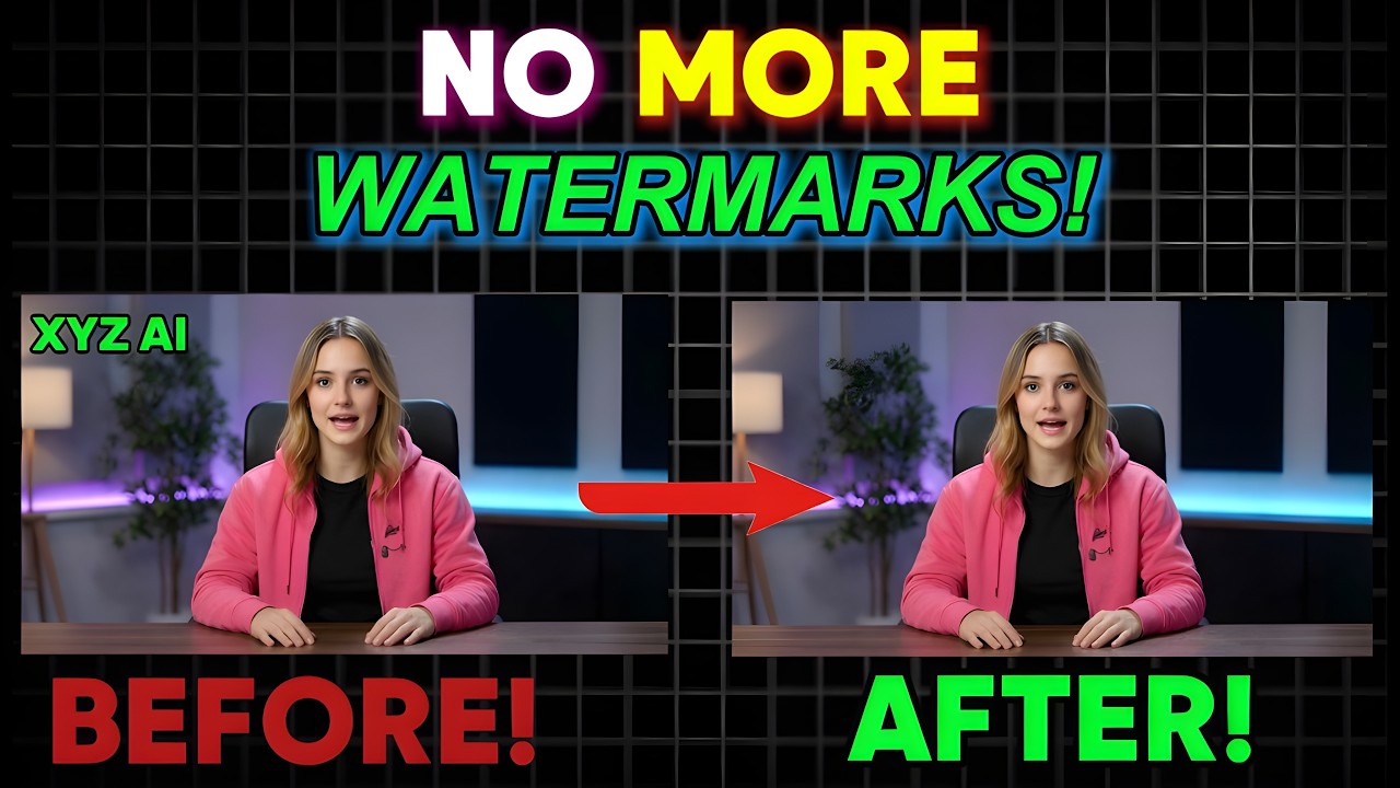 How to Remove Watermarks From the Videos For FREE Without Blurring (No Quality Loss)