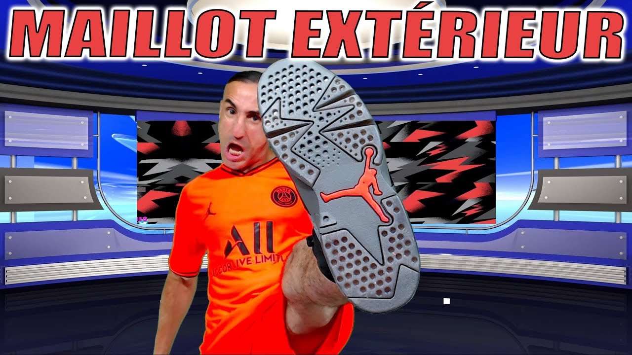 MAILLOT EXTÉRIEUR JORDAN PSG 2019-2020 / Azéd Stories