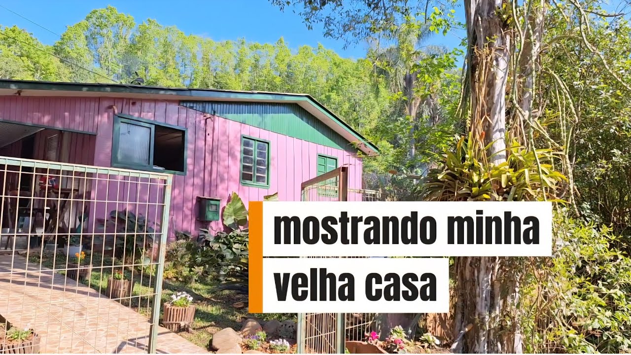 Minha casa de madeira no interior : tour completo pela casa e pátio!