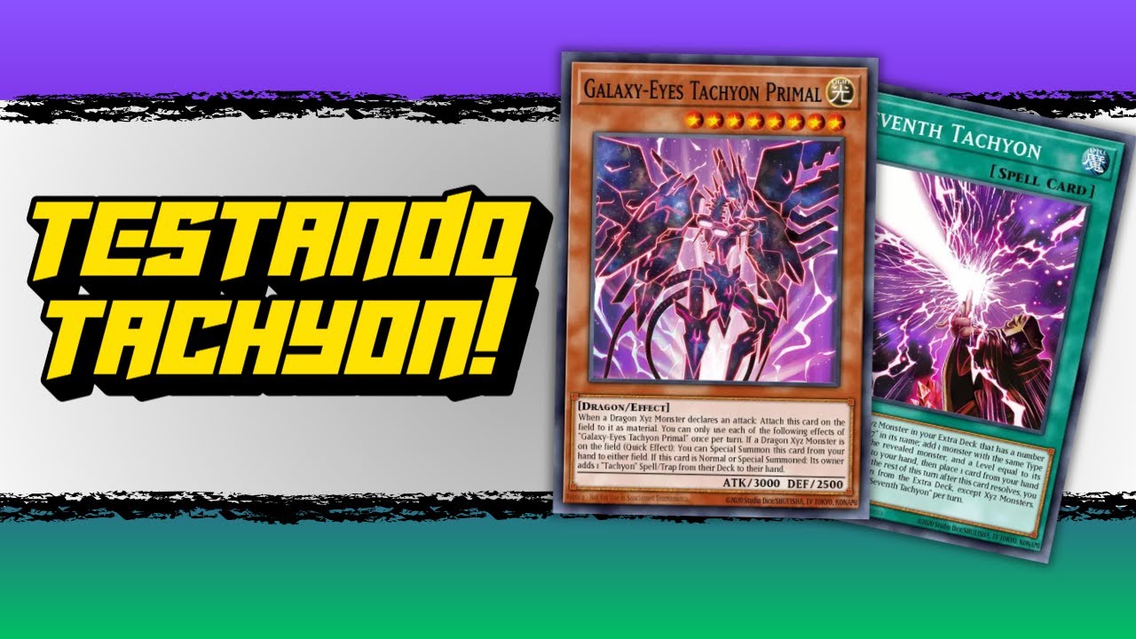 🔴LIVE - Testando Tachyon!  -  Yu-Gi-Oh! Duel Links! 🔥#yugioh #duellinks