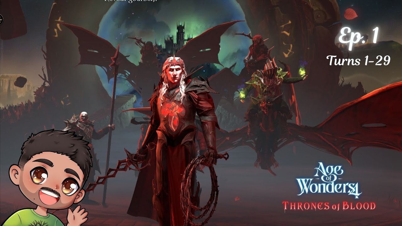 Let's Play | Edgar Markov Vampires Arise | Ep. 1 | Age of Wonders 4 | Thrones of Blood