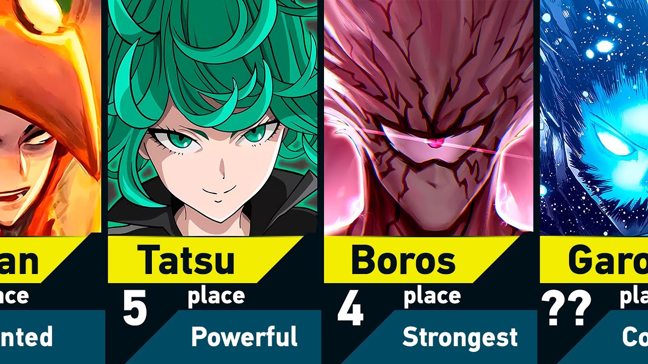 The Strongest One Punch Man Characters
