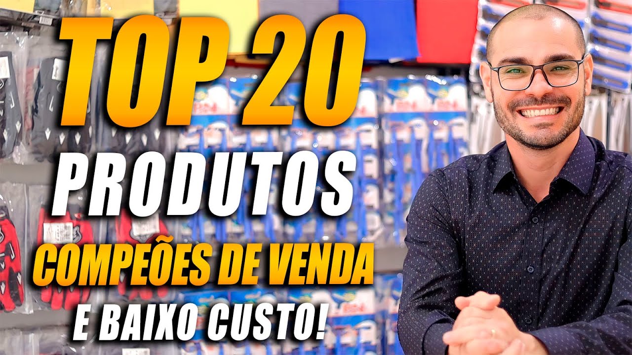 ​​🔵 20 PRODUTOS BARATOS para COMPRAR e REVENDER com ALTA MARGEM de LUCRO!!!  🤑​💰🤑​💰🤑​💰