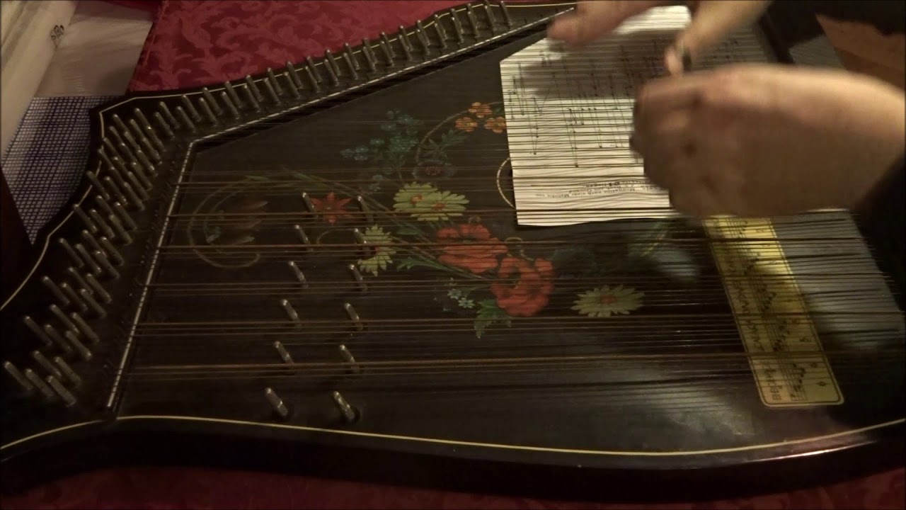 Ave Maria - J. S. Bach /Gounod on a 6-chord zither