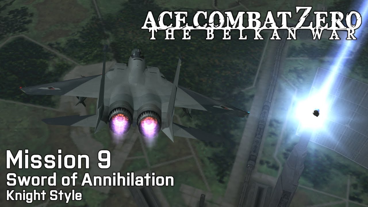 Ace Combat Zero: Миссия 9 - Меч уничтожения (Рыцарский стиль, сложность 