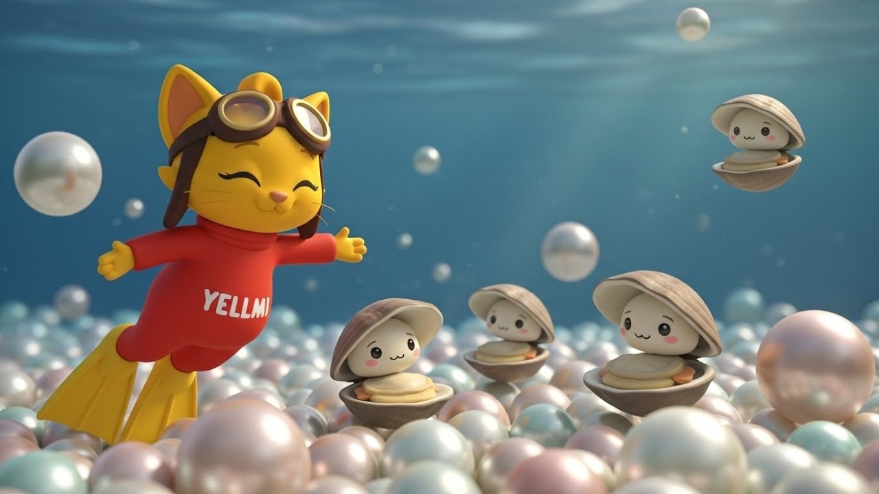 🌊Yellmi Bajo el Mar💗| Canción Infantil del Océano #CancionesInfantiles #MusicaParaNiños #YouTubeKids