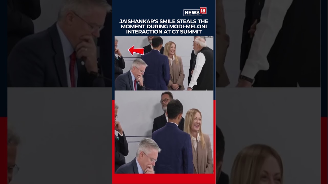 WATCH: Jaishankar's Reaction Goes Viral At G7 Summit | #shorts | N18S