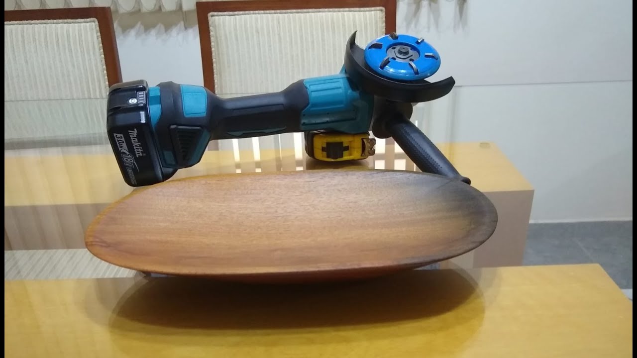 COMO FAZER UMA GAMELA (TIGELA) COM A ESMERILHADEIRA! HOW TO MAKE A GAMELA (BOWL) WITH THE GRINDER!