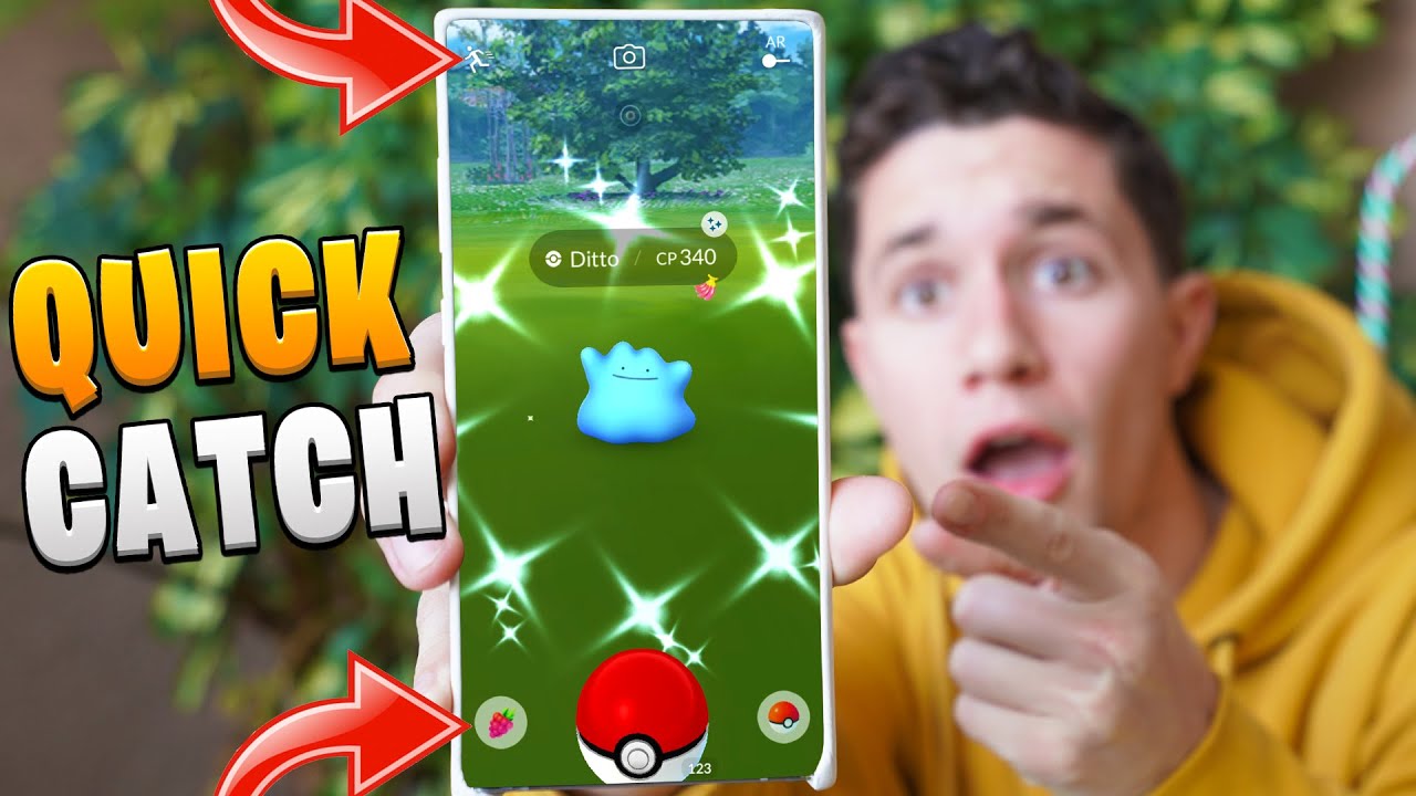 How To * QUICK CATCH * in Pok&eacute;mon GO!