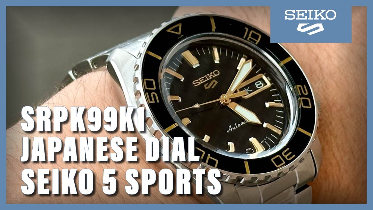 Unboxing The Seiko 5 Sport SRPK99K1