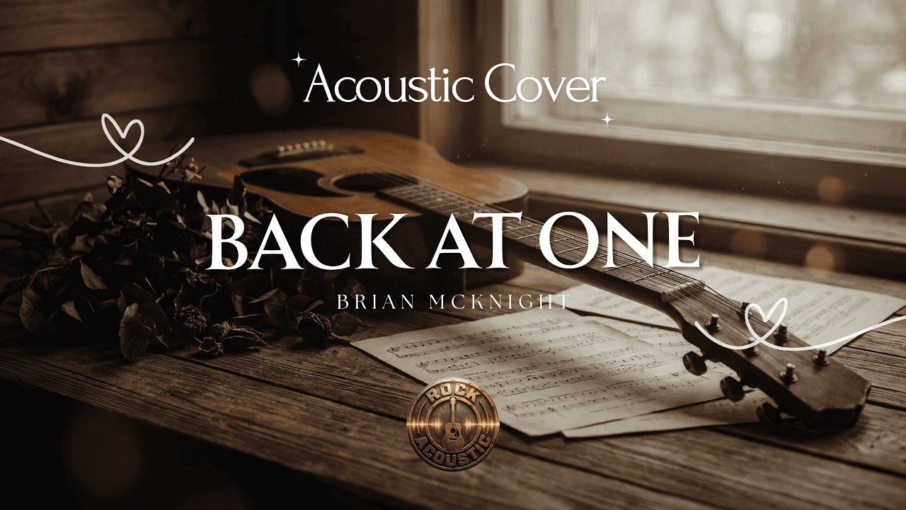 Back At One - Brian McKnight | Acoustic Rock Cover