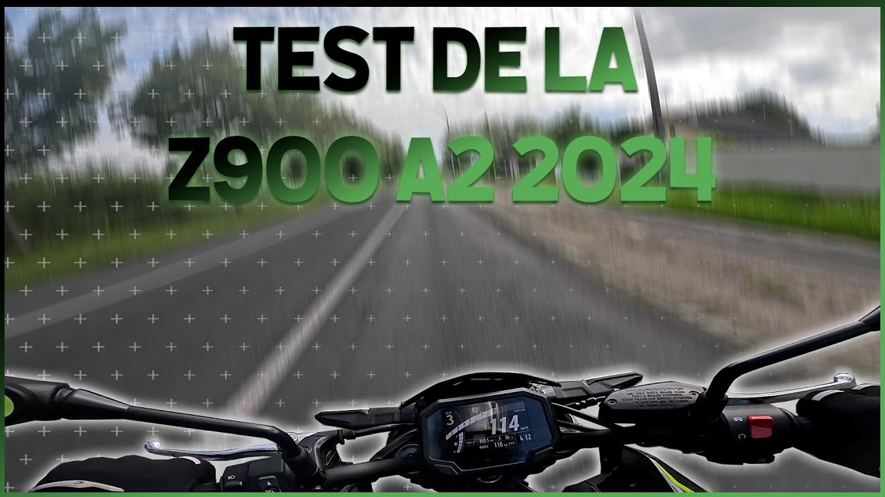 Эссе де ла Z900 А2 2024 🏍! Un 4-цилиндровый в A2 ??!!