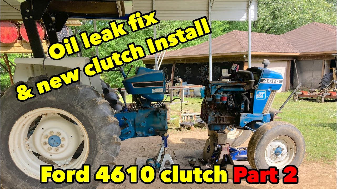 Установка сцепления Ford 4610