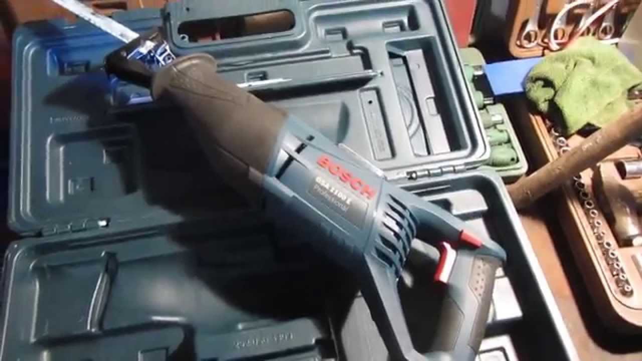 Обзор сабельной пилы Bosch GSA 1100 E для распила кузова авто