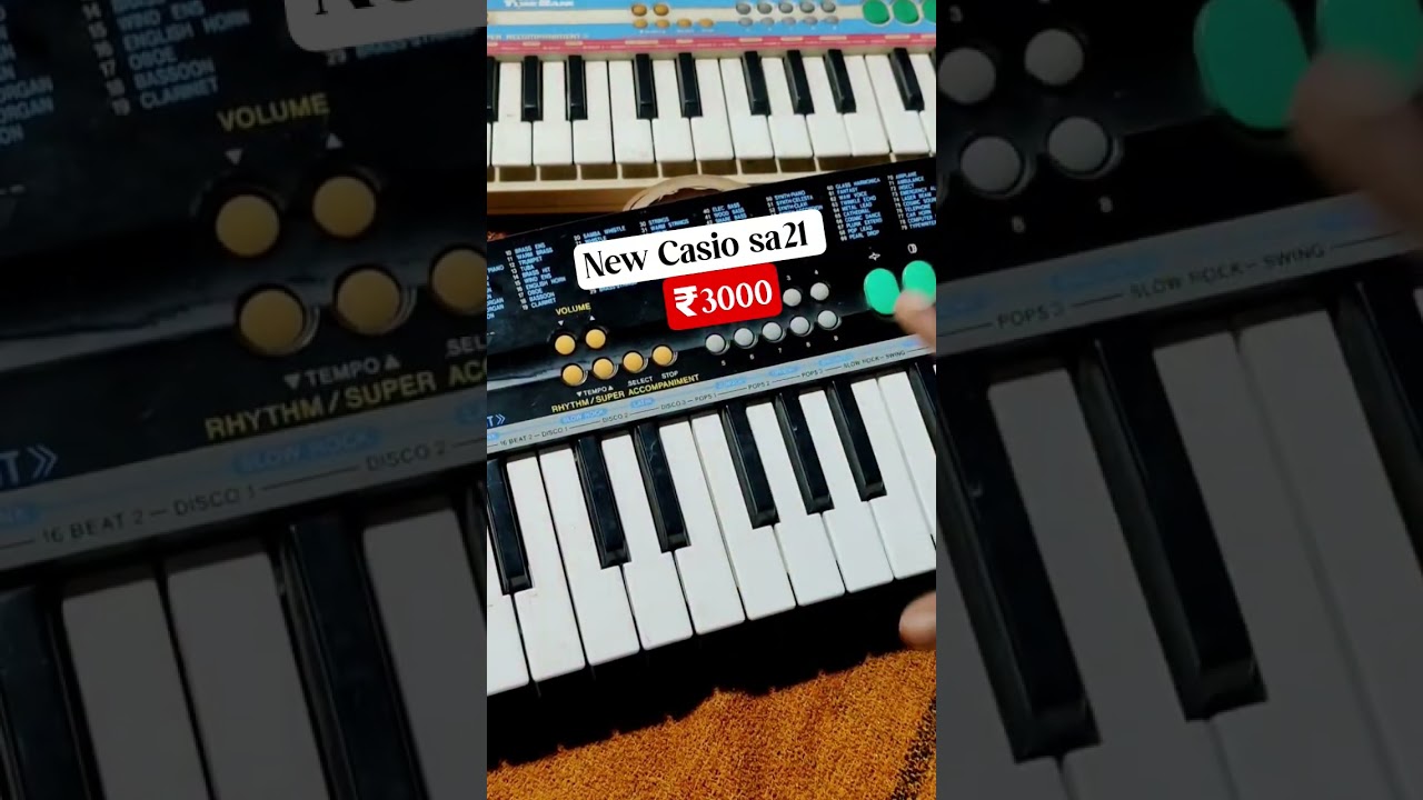 mini budget piano Casio sa21 