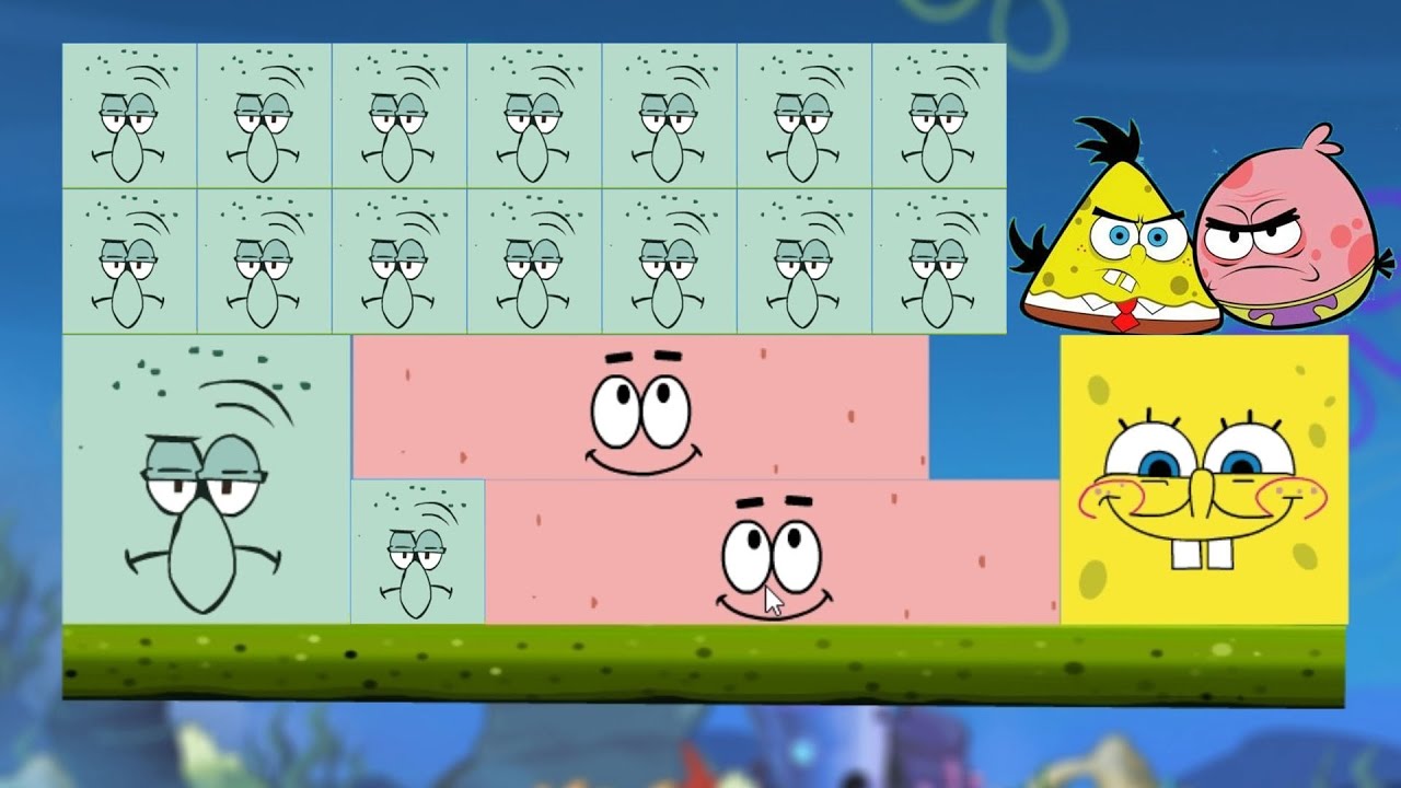 Spongebob Excludes Squidward - ONE SPONGEBOB KICK OUT ALL SQUARE SQUIDWARD!