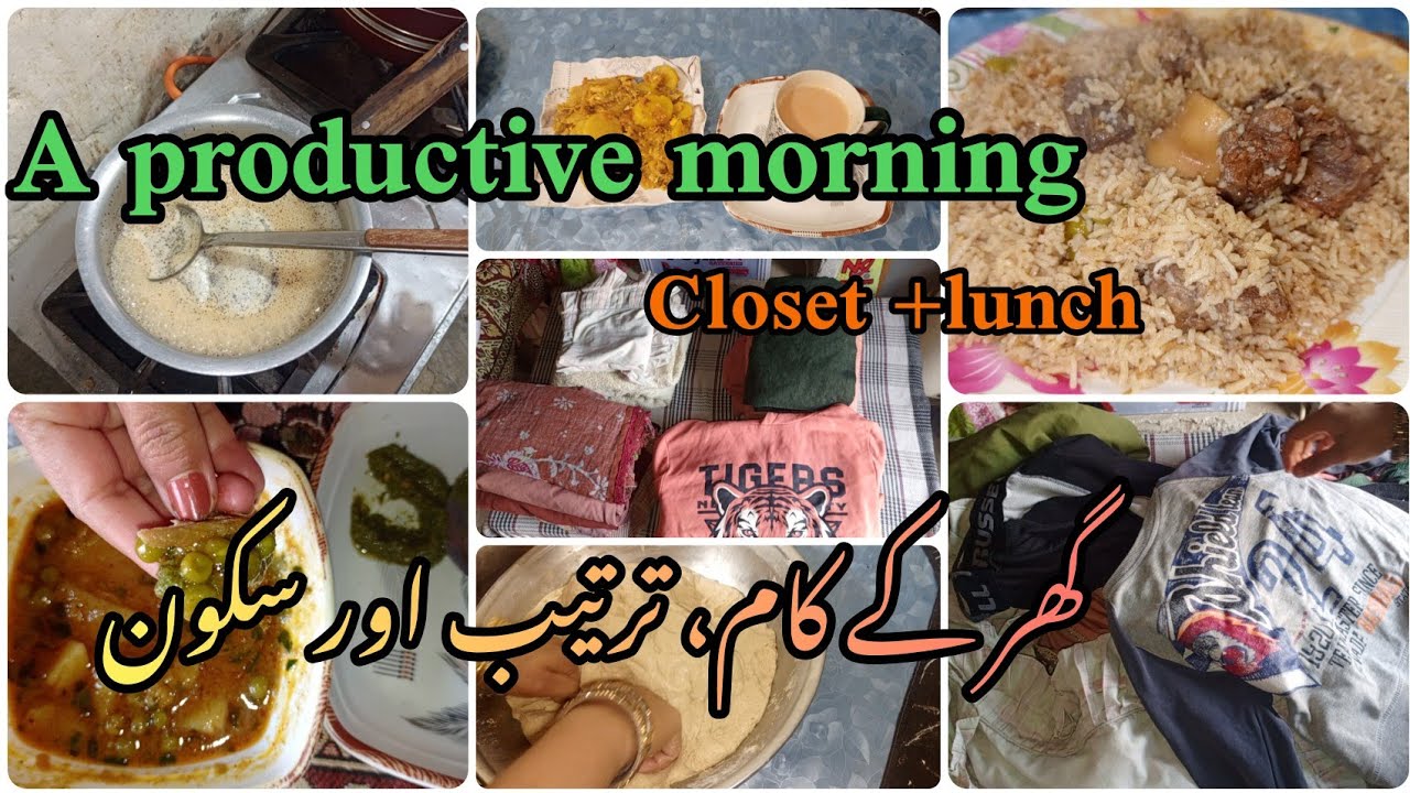 My Simple Home Routine | Closet Organization & Lunch Prep