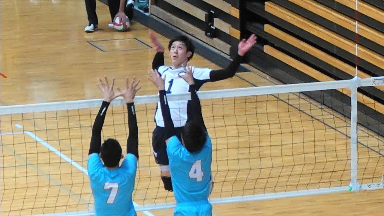 石川祐希 大竹壱青 筑波大学vs中央大学 第4セット 全日本インカレ2017 準決勝 Yuki Ishikawa Japan volleyball
