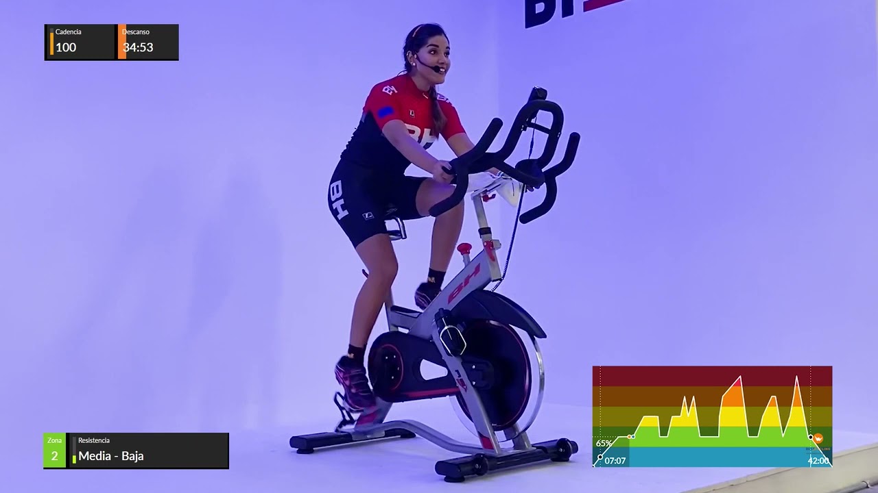 🔥 45 minutos para quemar calorías 🔥 | 🚴 Indoor Cycling 🚴 | Clase 3