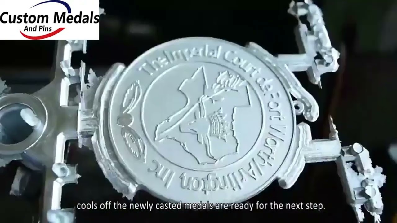 Making Medals Production From Custom Medals And Pins