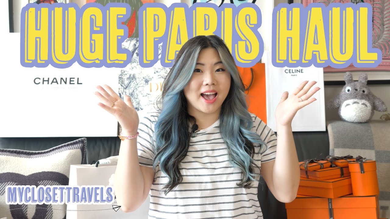 Massive Paris Luxury Haul 🍊| myclosettravels