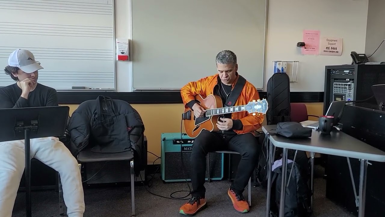 Comping rhythm tutorial on 