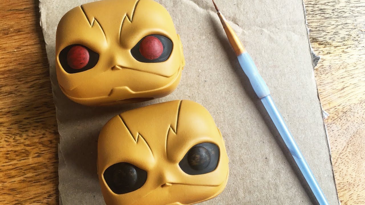 How I paint eyes onto my custom Funko Pop! Vinyls
