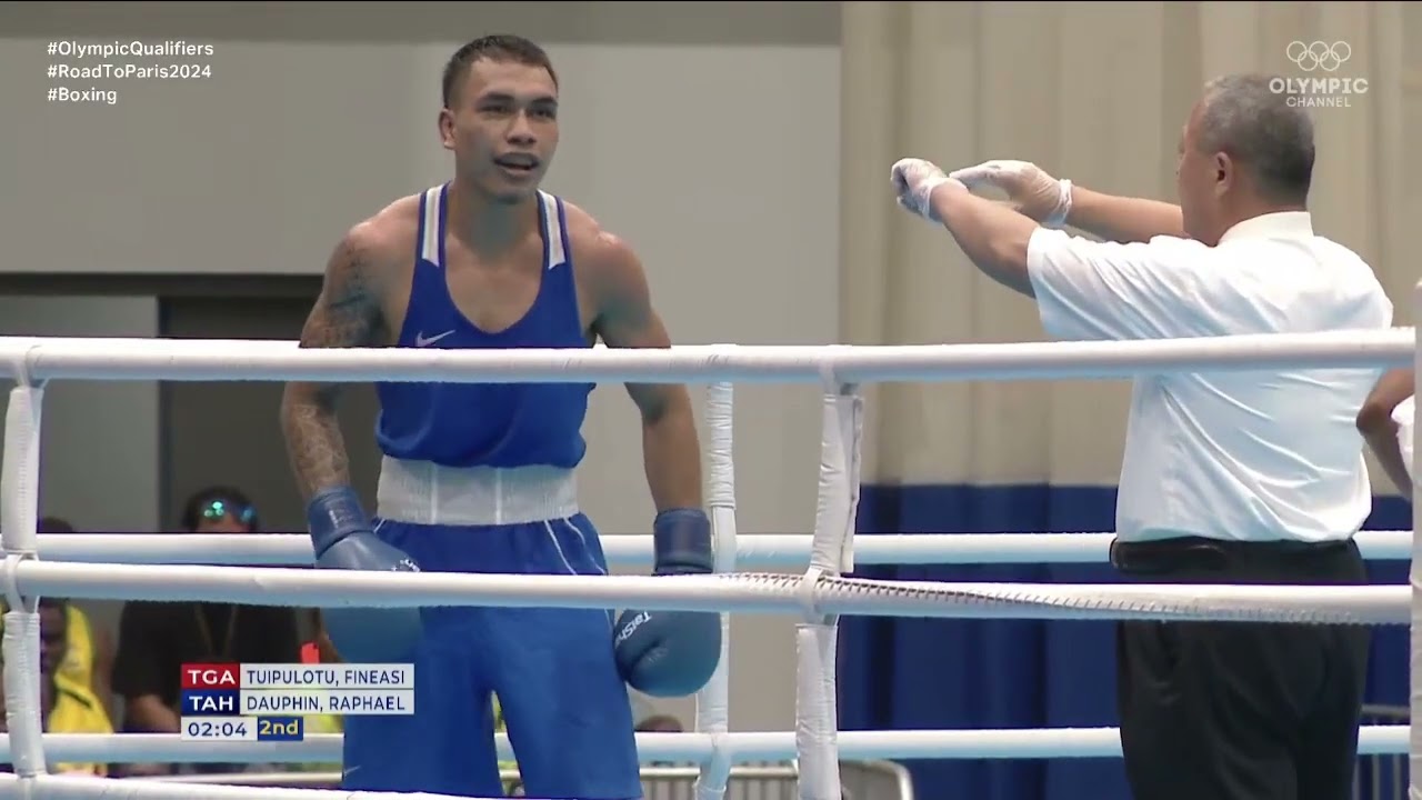 Raphael Dauphin (TAH) vs. Fineasi Tuipulotu (TGA) Pacific Games 2023 SF's (67kg)