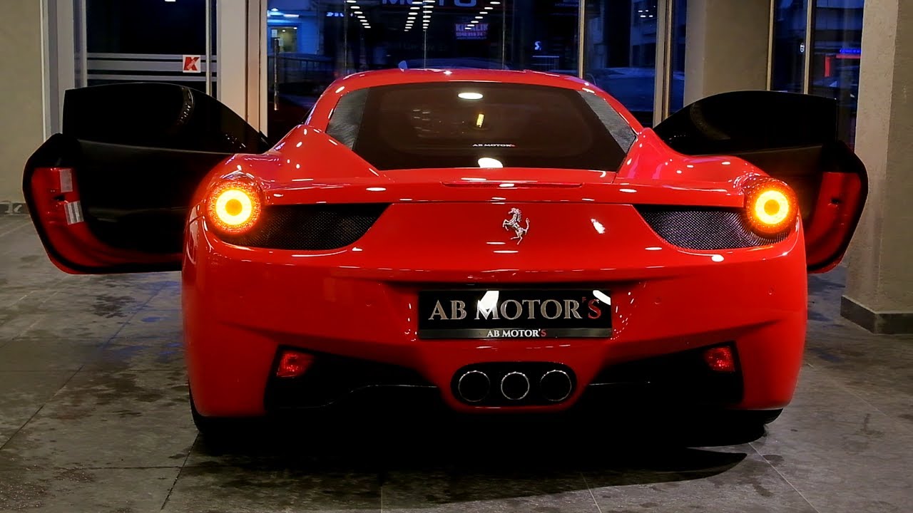 Ferrari 458 italia - Exterior and interior details