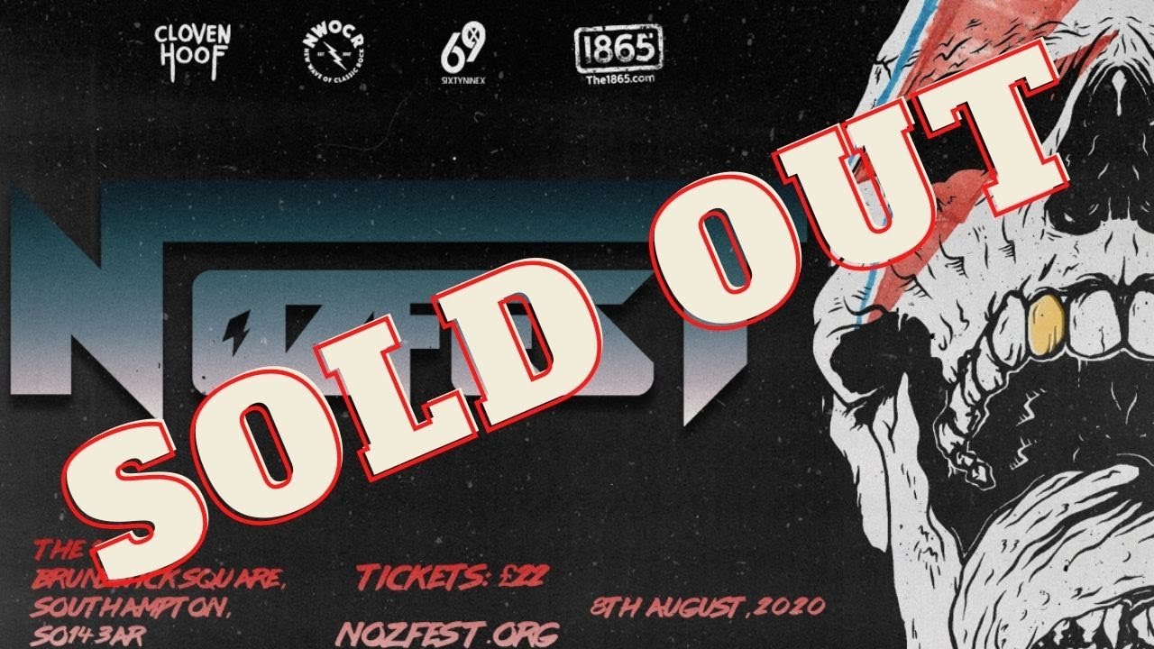 JodieBowie: NOZFEST 2021 - SOLD OUT (AGAIN!!)