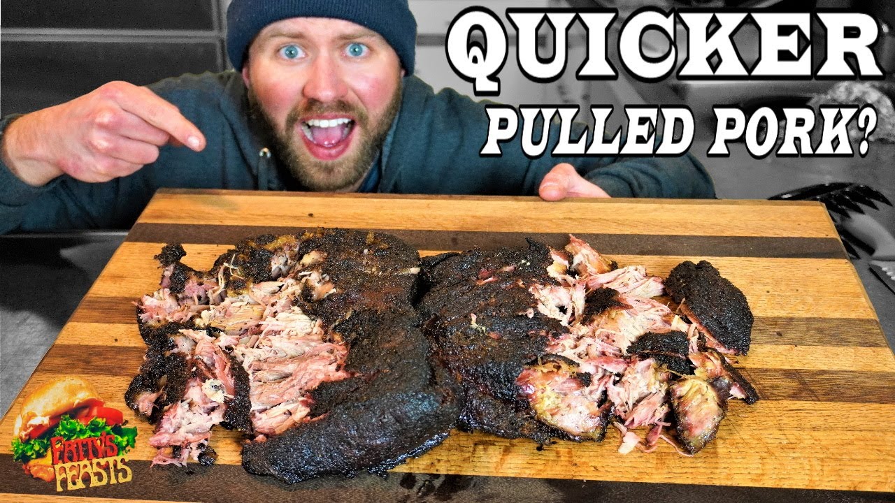 THE BEST WAY TO SMOKE BONELESS PORK BUTT? | Butterfly Pulled Pork! | Fatty's Feasts