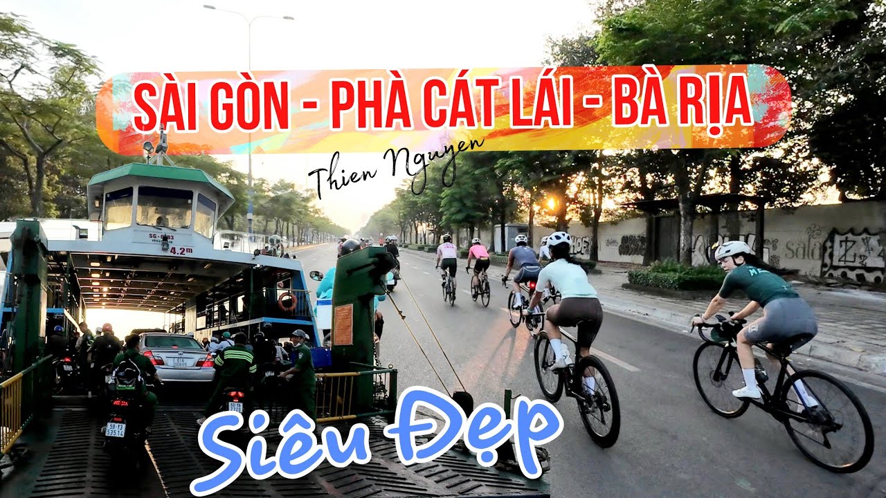 FULL Hành Trình Sài Gòn - Phà Cát Lái - Bà Rịa, Ngắm Bình Minh Sáng Sớm Tuyệt Đẹp | Phượt Xe Máy