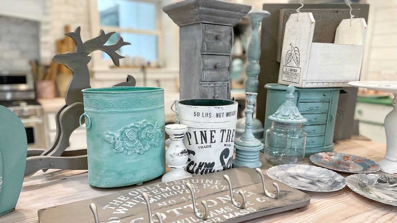 Thrift Store Home Decor Makeovers Under $10.00 Farmhouse Style For Fall 2021