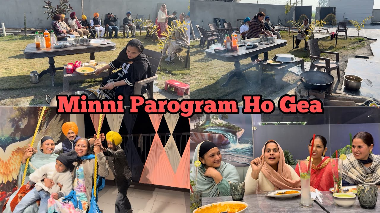 Minni Parogram Ho Gea, Ronka Lagia Ajj Fir , Sandeep De Wadi Bhen Da Shora Pariwar 