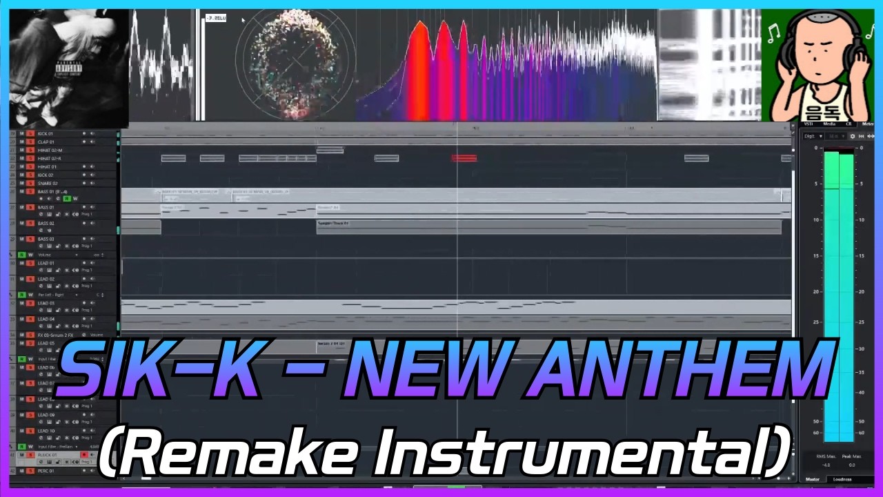 SIK-K (식케이), Lil Moshpit - NEW ANTHEM (Remake Instrumental)